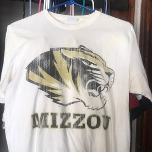 Champion Mizzou logo vintage tshirt